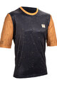 LEATT Kolesarski dres s kratkimi rokavi - MTB ENDURO 3.0 - črna/rjava