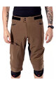 LEATT Kolesarske kratke hlače brez naramnic - MTB ENDURO 3.0 - rjava