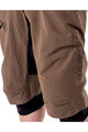 LEATT Kolesarske kratke hlače brez naramnic - MTB ENDURO 3.0 - rjava