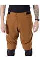 LEATT Kolesarske kratke hlače brez naramnic - MTB ENDURO 1.0 - rjava