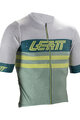 LEATT Kolesarski dres s kratkimi rokavi - MTB ENDURANCE 6.0 - zelena/siva