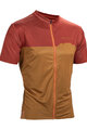 LEATT Kolesarski dres s kratkimi rokavi - MTB TRAIL 3.0 - rjava/rdeča