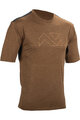 LEATT Kolesarski dres s kratkimi rokavi - MTB TRAIL 1.0 - rjava
