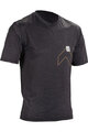 LEATT Kolesarski dres s kratkimi rokavi - MTB TRAIL 1.0 X-FLOW - črna
