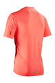 LEATT Kolesarski dres s kratkimi rokavi - MTB TRAIL 1.0 X-FLOW - rdeča