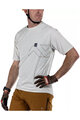 LEATT Kolesarski dres s kratkimi rokavi - MTB TRAIL 1.0 X-FLOW - siva