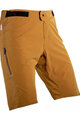 LEATT Kolesarske kratke hlače brez naramnic - MTB TRAIL 1.0 - rjava