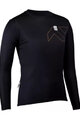 LEATT Kolesarski dres z dolgimi rokavi poletni - MTB TRAIL 3.0 W - črna
