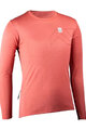 LEATT Kolesarski dres z dolgimi rokavi poletni - MTB TRAIL 3.0 W - rdeča