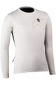LEATT Kolesarski dres z dolgimi rokavi poletni - MTB TRAIL 3.0 W - bela/črna