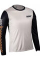 LEATT Kolesarski dres z dolgimi rokavi poletni - MTB ENDURO 4.0 W - bela/črna