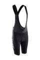 LEATT Kolesarske kratke hlače z naramnicami - BIB MTB ENDURANCE 6.0 W - črna