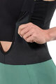 LEATT Kolesarske kratke hlače z naramnicami - BIB MTB ENDURANCE 6.0 W - zelena
