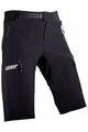 LEATT Kolesarske kratke hlače brez naramnic - MTB ENDURO 3.0 W - črna