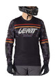 LEATT Kolesarski dres z dolgimi rokavi poletni - MTB GRAVITY 4.0 - črna