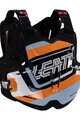 LEATT ščitnik za hrbet in prsni koš - CHEST PROTECTOR TORQUE 1.5 - črna/oranžna