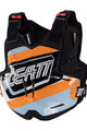 LEATT ščitnik za hrbet in prsni koš - CHEST PROTECTOR TORQUE 1.5 - črna/oranžna