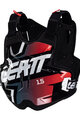 LEATT ščitnik za hrbet in prsni koš - CHEST PROTECTOR TORQUE 1.5 - črna/rdeča