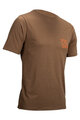 LEATT Kolesarska  majica s kratkimi rokavi - CORE - rjava