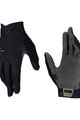 LEATT Kolesarske  rokavice z dolgimi prsti - MTB 1.0 GRIPR W - črna