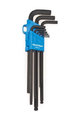 PARK TOOL komplet ključev - SET ALLEN WRENCHES PT-HXS-1-2 - modra/črna