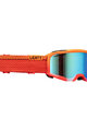 LEATT Kolesarska očala - VELOCITY 4.0 MTB X-FLOW IRIZ - rdeča