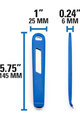 PARK TOOL montažna kljuka - TIRE LEVER PT-TL-6-3 - modra