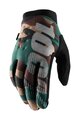 100% SPEEDLAB Kolesarske  rokavice z dolgimi prsti - BRISKER - zelena/rjava/črna