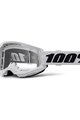 100% SPEEDLAB Kolesarska očala - STRATA 2 - bela/črna