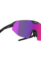 NEON Kolesarska očala - FLAME - črna