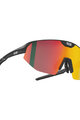NEON Kolesarska očala - FLAME - črna