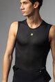 ALÉ Kolesarska majica brez rokavov - VELO ACTIVE INTIMO - črna