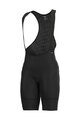 ALÉ Kolesarske kratke hlače z naramnicami - ALÉ R-EV1 VELOCITY HD RACE - črna