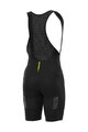 ALÉ Kolesarske kratke hlače z naramnicami - ALÉ R-EV1 VELOCITY HD RACE - črna