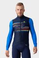 ALÉ Kolesarski dres z dolgimi rokavi zimski - LOGO PR-S - modra