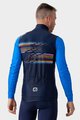 ALÉ Kolesarski dres z dolgimi rokavi zimski - LOGO PR-S - modra