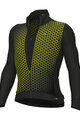 ALÉ Kolesarska  vetru odporna jakna - MAGNETE PR-S - črna/rumena