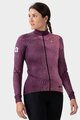 ALÉ Kolesarski dres z dolgimi rokavi zimski - CIRCUS PR-S - vijolična