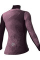 ALÉ Kolesarski dres z dolgimi rokavi zimski - CIRCUS PR-S - vijolična