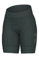 ALÉ Kolesarske kratke hlače brez naramnic - MAGIC COLOUR PR-E - zelena