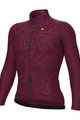 ALÉ Kolesarski dres z dolgimi rokavi zimski - TOP PR-E - bordo