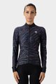 ALÉ Kolesarski dres z dolgimi rokavi zimski - BYTE PR-E LADY - črna