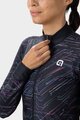 ALÉ Kolesarski dres z dolgimi rokavi zimski - BYTE PR-E LADY - črna