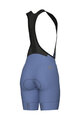 ALÉ Kolesarske kratke hlače z naramnicami - PR-E MAGIC COLOUR - svetlo modra