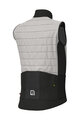 ALÉ Kolesarski brezrokavnik - CARGO - bela/črna