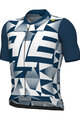 ALÉ Kolesarski dres s kratkimi rokavi - MULTIVERSO PR-E - modra/bela