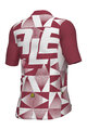 ALÉ Kolesarski dres s kratkimi rokavi - MULTIVERSO PR-E - rdeča/bela