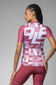 ALÉ Kolesarski dres s kratkimi rokavi - MULTIVERSO PR-E - rdeča/bela