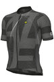 ALÉ Kolesarski dres s kratkimi rokavi - PR-E SYNERGY - siva