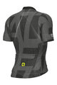 ALÉ Kolesarski dres s kratkimi rokavi - PR-E SYNERGY - siva